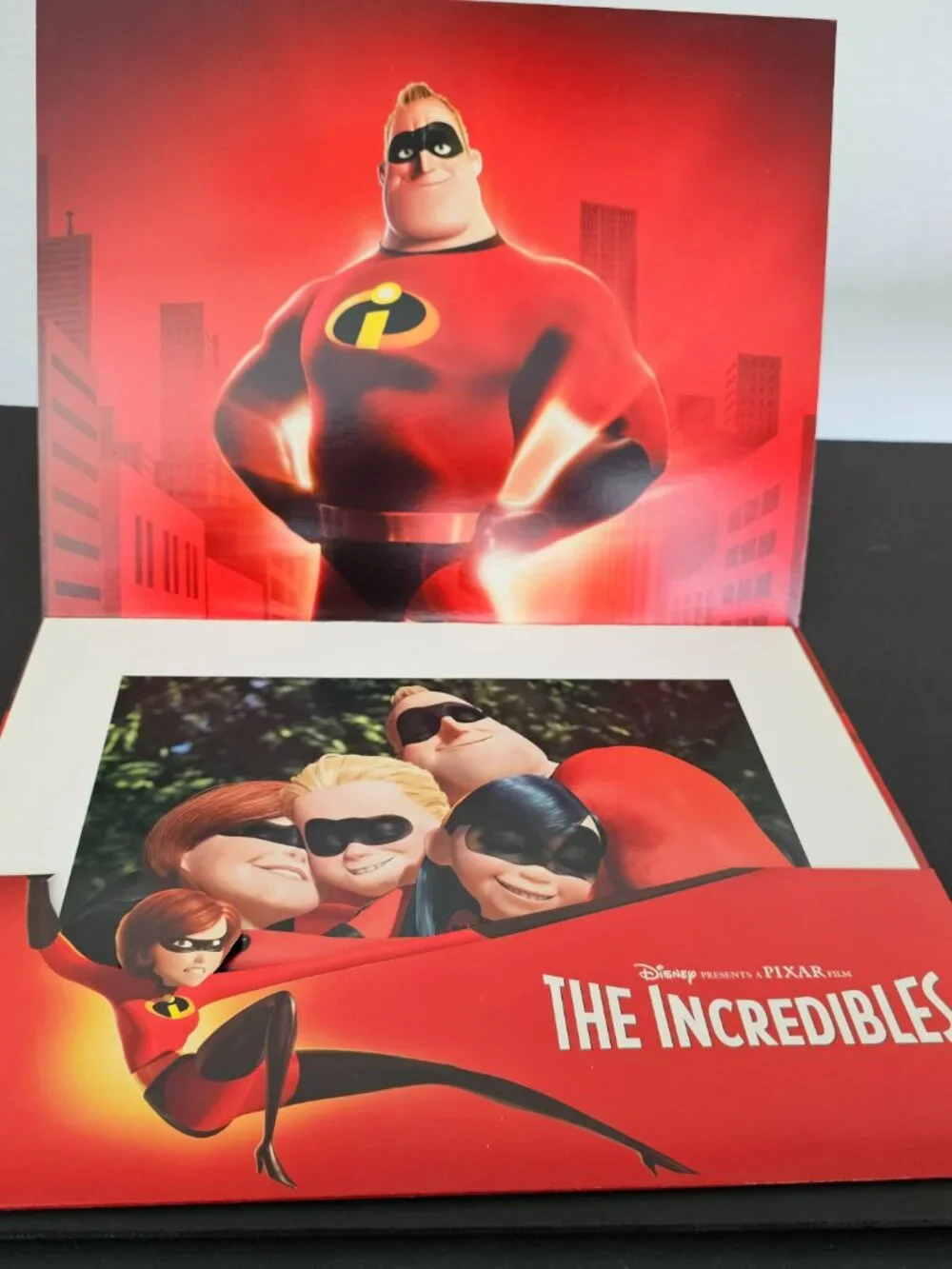 The Incredibles Lithograph - Disney Movie Club Large Format